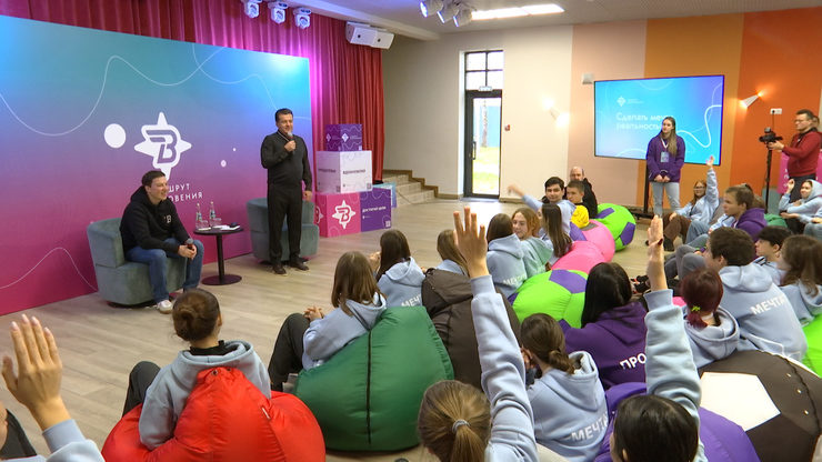 The Mayor of Kazan meets with the participants of the Route of inspiration project