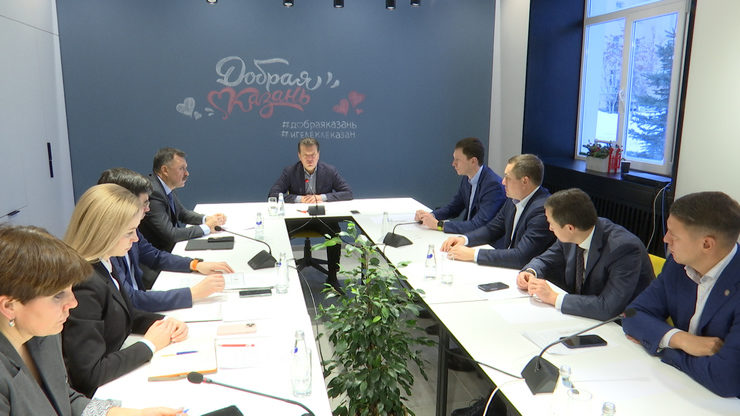 Мэр Казани провел заседание штаба по поддержке семей мобилизованных, 22.12.2022