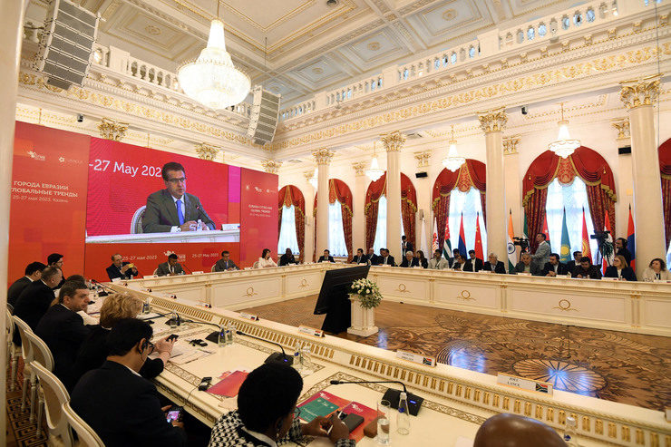 The USLG retreat “Eurasia Cities and Global Trends” is being held in Kazan for the first time