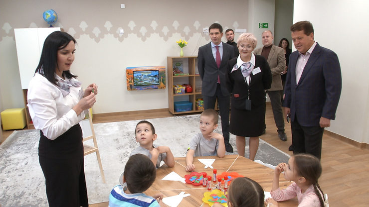 Inspection of the renovation of the kindergarten №163