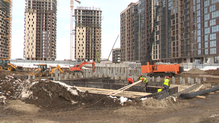 Construction of a kindergarten began in the Yaratam residential complex
