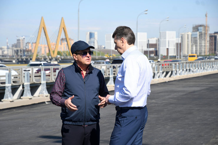 Ильсур Метшин: «Движение по мосту Миллениум планируем открыть в июле»