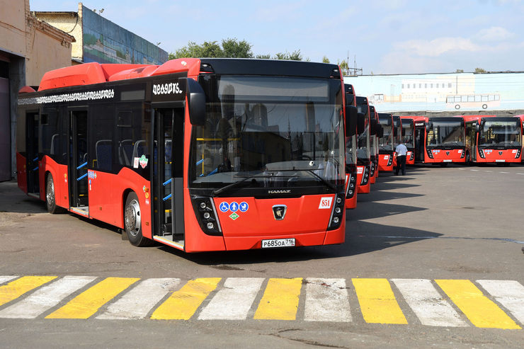 Завтра в Казани начнут курсировать 20 новых автобусов