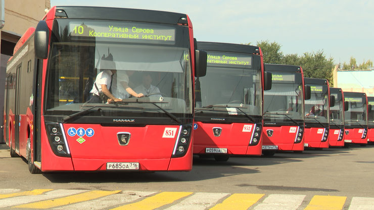 Tomorrow, twenty new buses will start running in Kazan