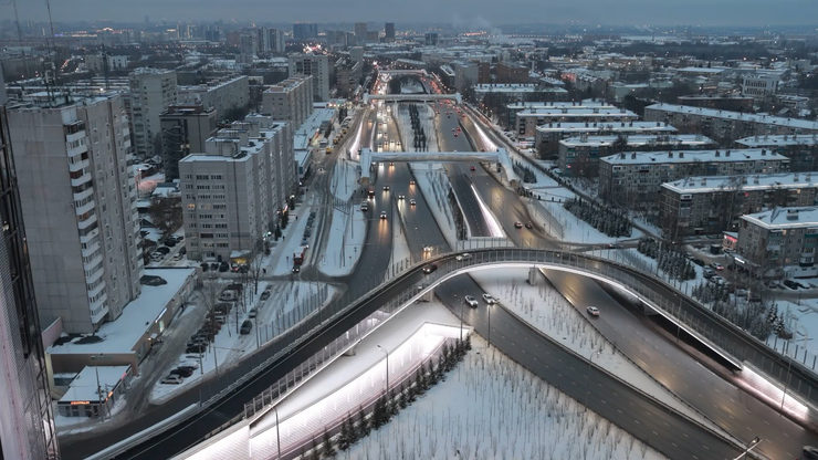 The reconstruction of the Gorkovskoye Highway has been completed in Kazan