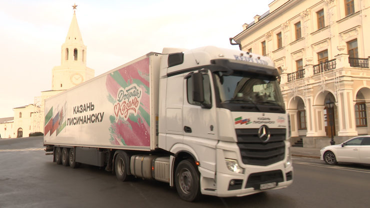 On the eve of the New Year, humanitarian aid was delivered to Lisichansk and Rubezhnoye