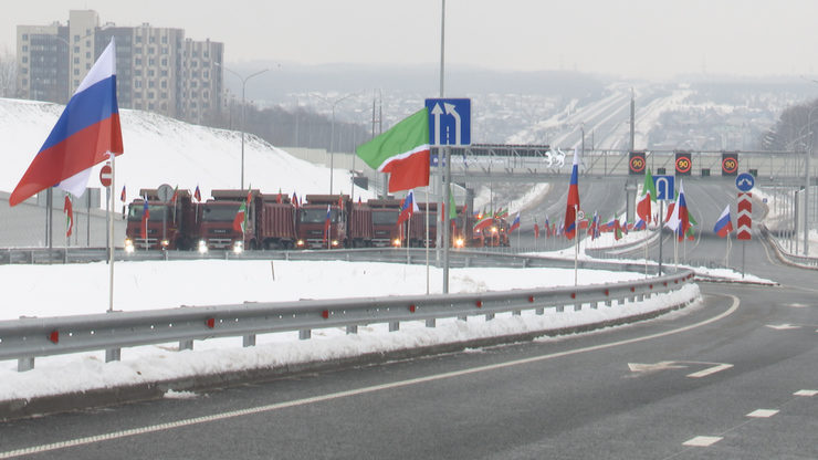 Traffic has been launched on the second section of the Voznesensky Highway in Kazan