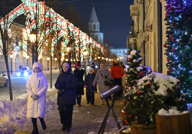 Загрузка отелей Казани в новогодние каникулы составила 79%