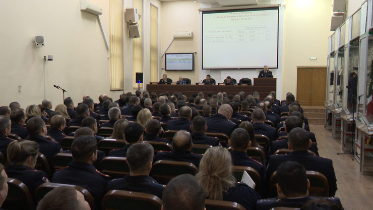 Ilsur Metshin takes part in the final meeting of the Ministry of Internal Affairs in Kazan