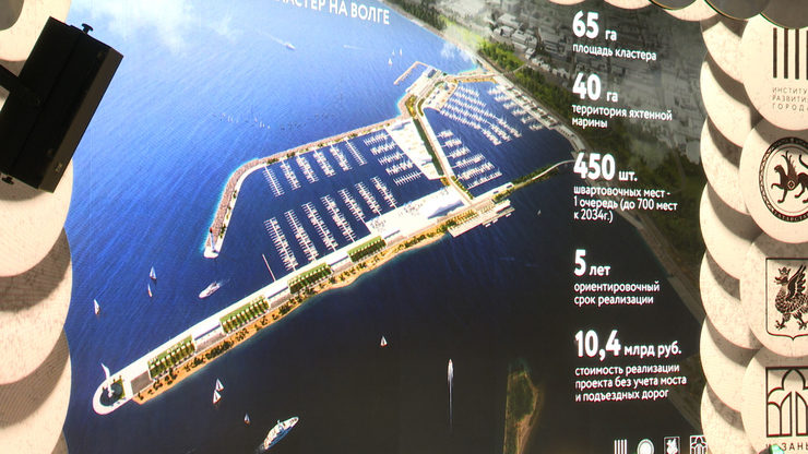 The project for a yacht marina and an extreme water sports center was presented at the forum