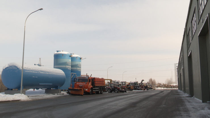 Ильсур Метшин посетил новую базу МУП «Городское благоустройство»