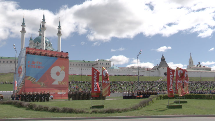 В Казани прошел парад Победы